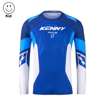 Kid Track Jersey Focus Blue