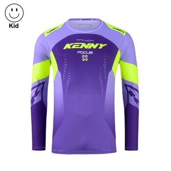 Kid Track Jersey Focus Purple
