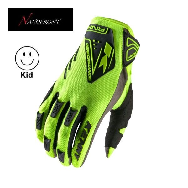 Kid Performance Gloves Neon Yellow