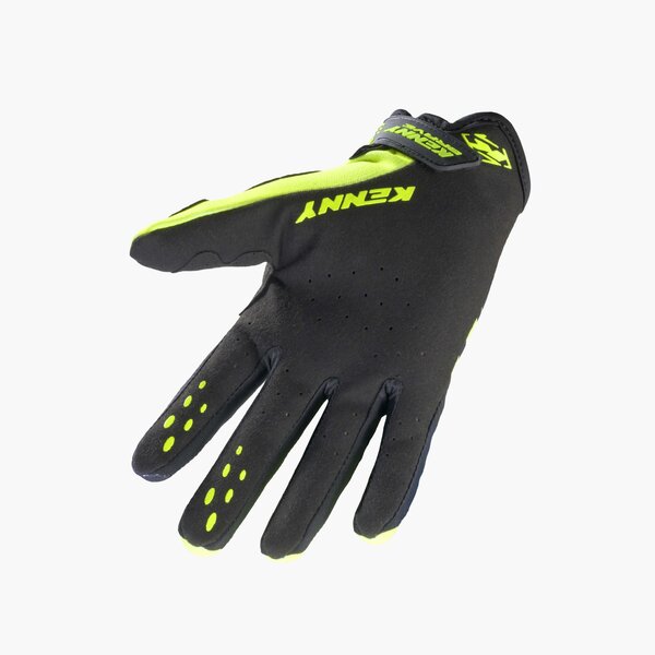 Kid Brave Gloves Neon Yellow
