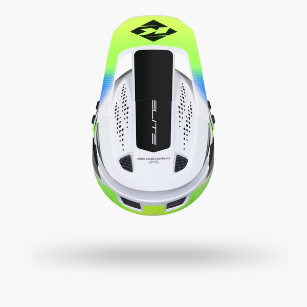 Elite BMX Helmet Graphic + Neon Green