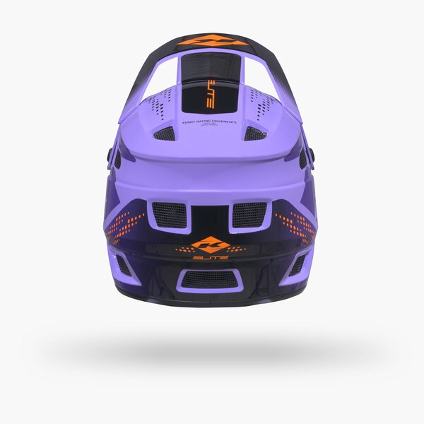 Elite BMX Helmet Graphic + Purple