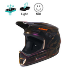 Elite BMX Helmet Graphic + Orange Chameleon
