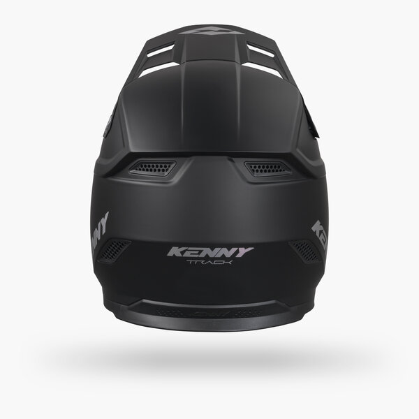 Track Helmet Solid Matt Black