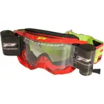 Progrip Goggle Vista 3303 Red + XXL Roll Off 50mm / Clear Lens / NoFog-AntiScratch