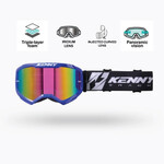 Track Kombat + Goggles Blue