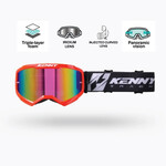 Track Kombat + Goggles Red