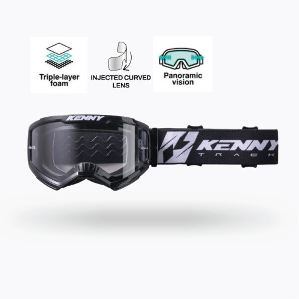 Track Kombat Goggles Black