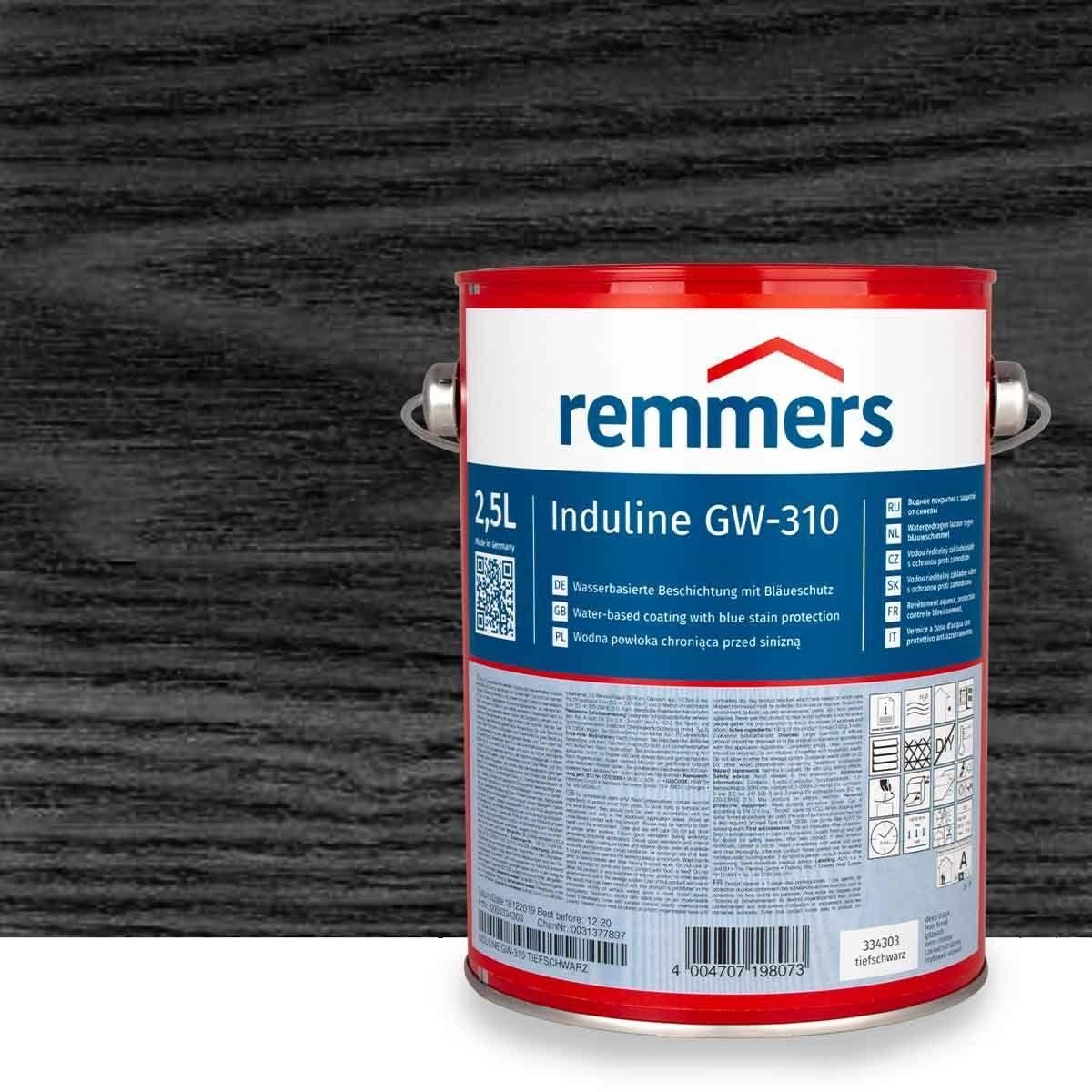 kool extract logboek Remmers induline GW-310 | Diep zwart - Houthandel Dronten