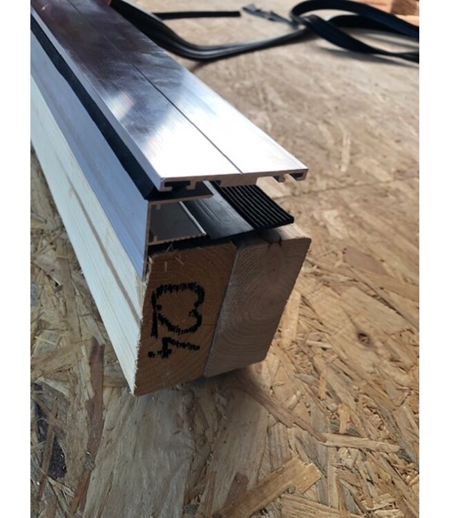 Aluminium zijprofiel
