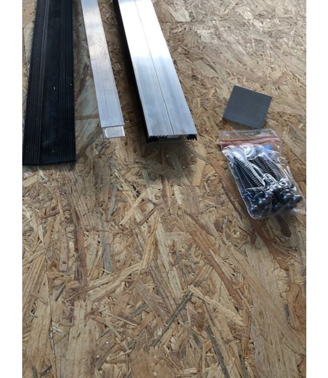 Aluminium zijprofiel