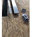 Aluminium zijprofiel