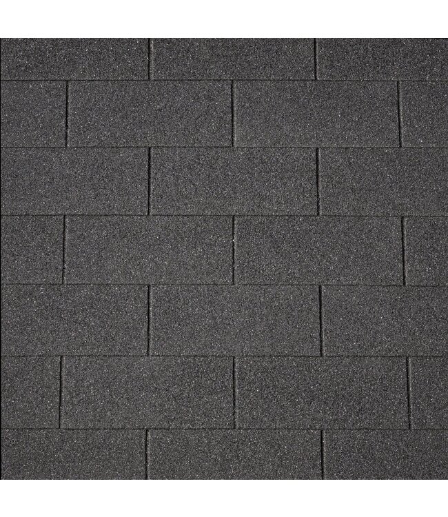 Shingles zwart 3 tabs