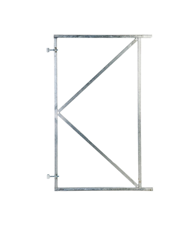 Poortframe met 3 verstelbare ophangpunten verzinkt