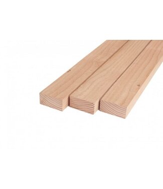 Douglas balk 45x75mm fijnbezaagd