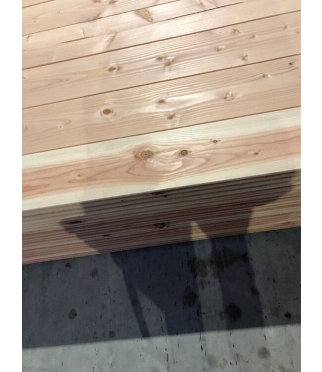 Houthandel Dronten Douglas blokhutprofiel 28x195mm