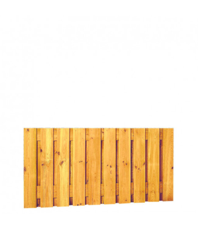 19-planks grenen scherm 180x89cm