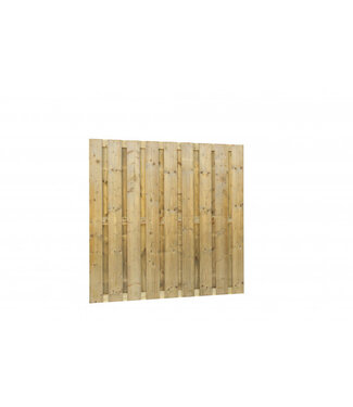 17-planks jumboscherm vuren Groen geimp.