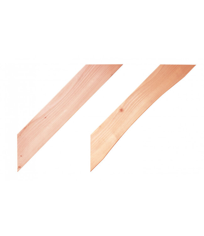 Woodvision Douglas geschaafde schoor, recht 4,5x14,5x70cm