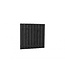 Woodvision Plankenscherm 19-planks zwart geïmpregneerd 180x180cm