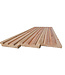 Houthandel Dronten Triple Rhombusprofiel Douglas 28x130mm