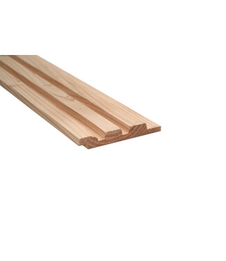 Houthandel Dronten Triple Rhombusprofiel Douglas 20x145mm