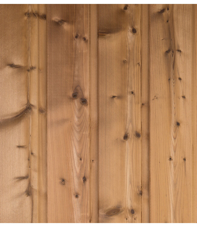 Houthandel Dronten Dubbel Rhombusprofiel Thermohout 28x145mm