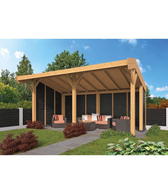 Tuindeco  DHZ Kapschuur Goor 600x390x312cm