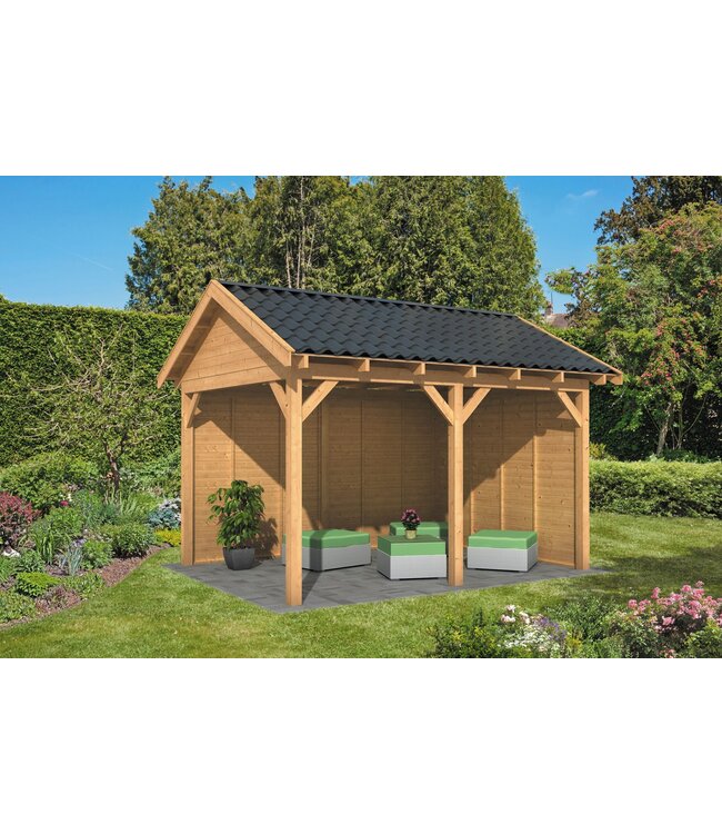 Tuindeco  Douglas Zadeldak Hamar L 478x395cm