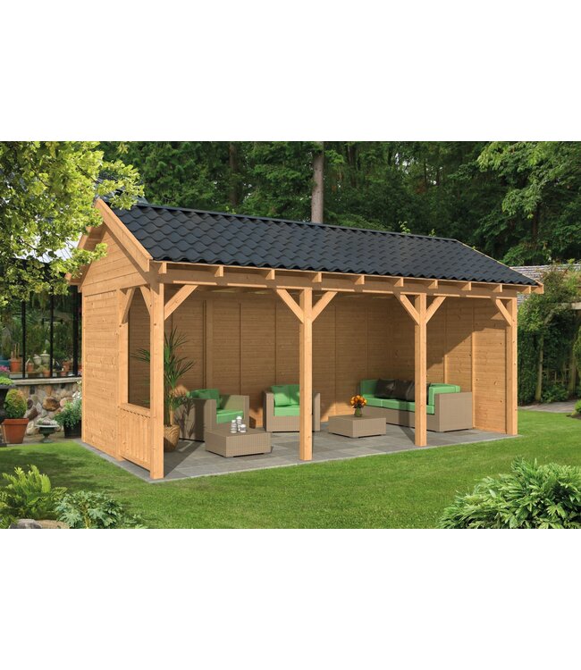 Tuindeco  Douglas Zadeldak Hamar L 690x395cm