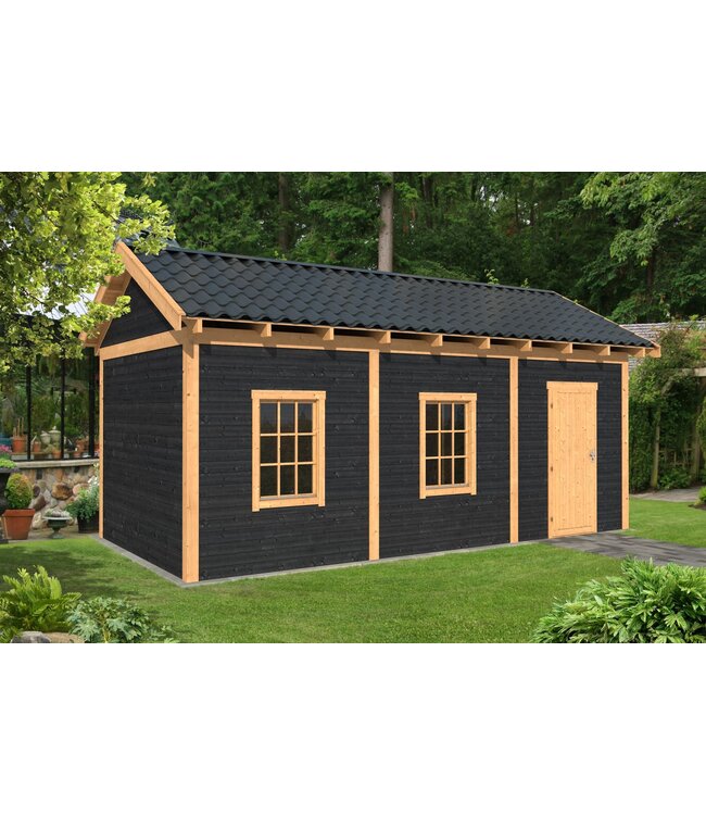 Tuindeco  Douglas Zadeldak Hamar L 690x395cm