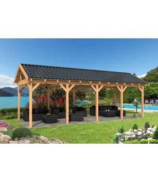 Tuindeco  Douglas Zadeldak Hamar L 903x395cm