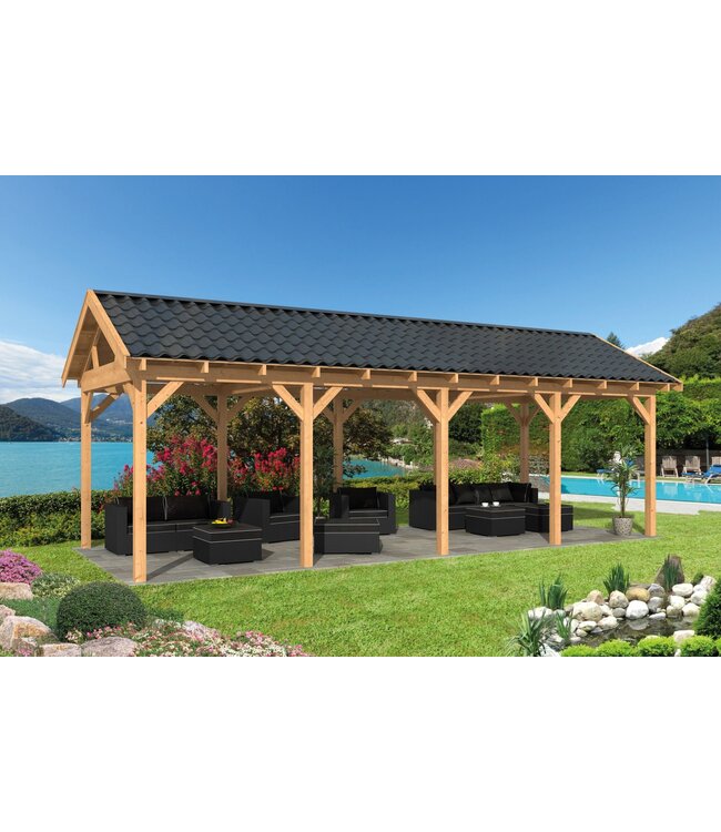 Tuindeco  Douglas Zadeldak Hamar L 903x395cm