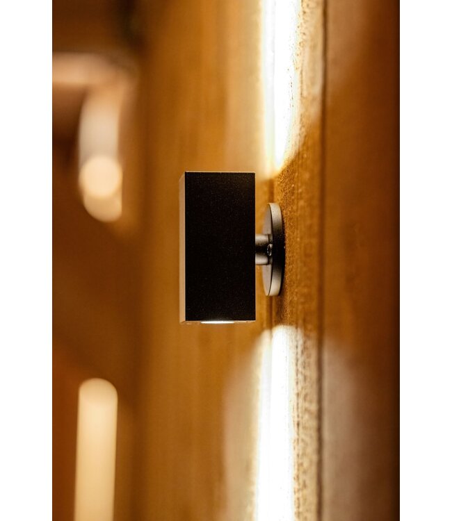 Tuindeco  Wandlamp up/down zwart