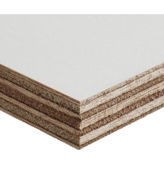 Okoume multiplex 2520x1240mm 9mm gegrond