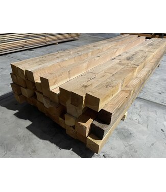 B-KEUS Douglas fijnbezaagd 100x100mm