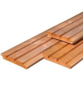 Tuindeco  Triple profiel bangkirai 22x145mm