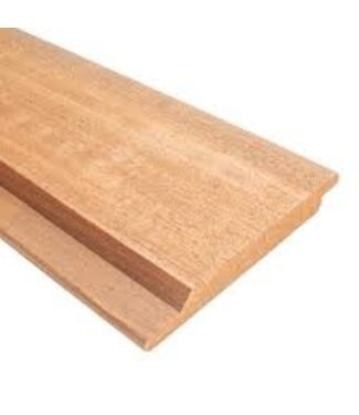 Meranti channelsiding 18x145mm