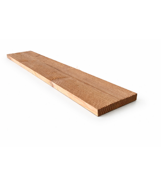 Douglas plank fijnbezaagd blank 25x250mm
