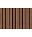 Tuindeco  Puratech 55, Dubbel profiel Teak