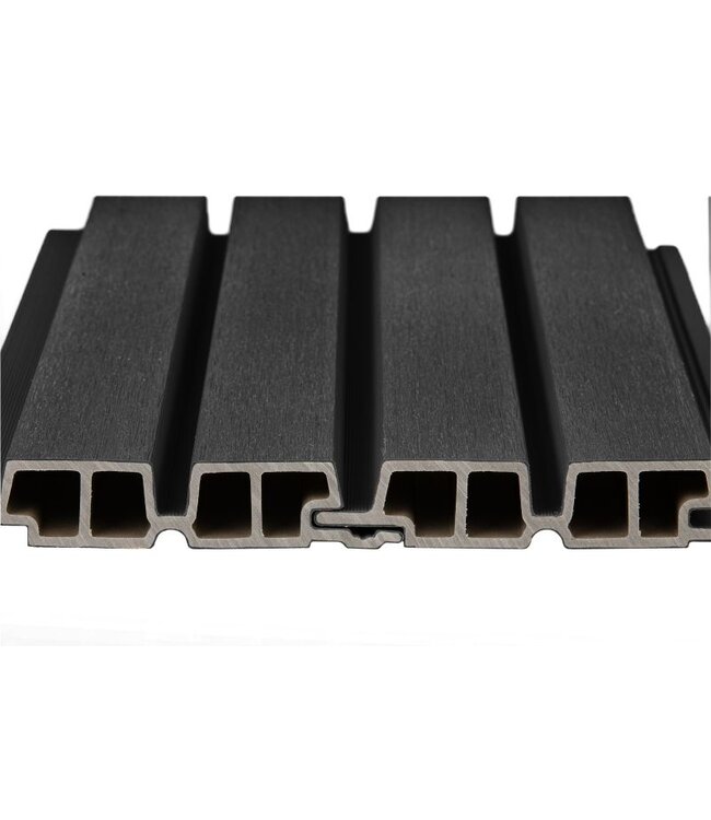 Tuindeco  Puratech 55, Dubbel profiel Ebony black