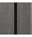 Tuindeco  Puratech 55, Dubbel profiel Dark grey