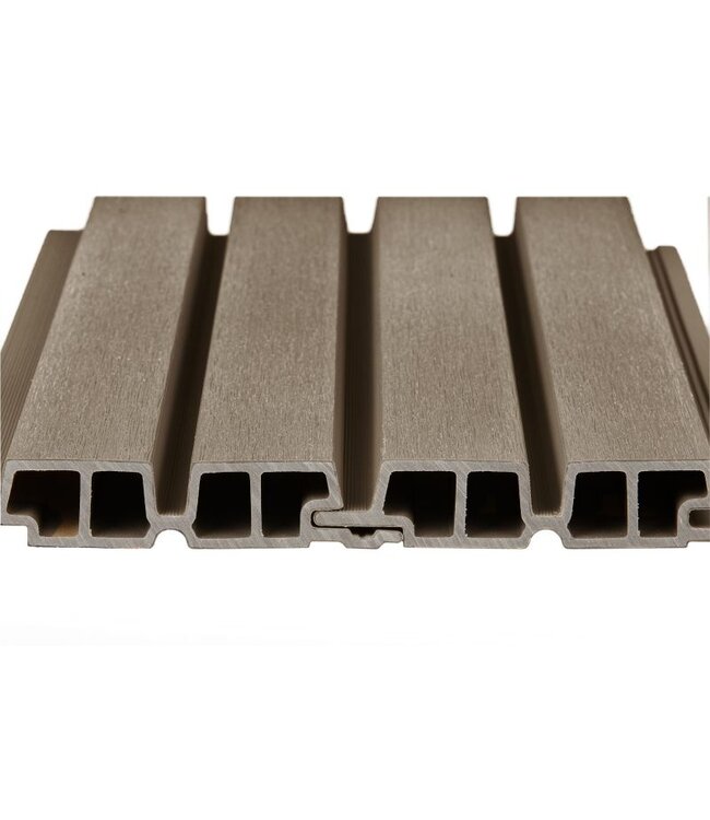 Tuindeco  Puratech 55, Dubbel profiel Light grey