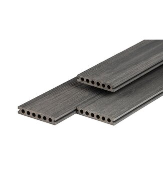 Tuindeco  Purashield composiet vlonderplank Dark grey, semi-massief 23x138mm