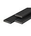 Tuindeco  Purashield composiet vlonderplank Ebony black, semi-massief 23x138mm
