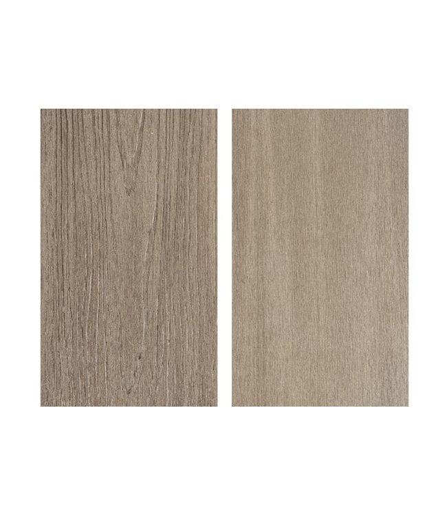 Tuindeco  Purashield composiet vlonderplank Light grey, semi-massief 23x138mm