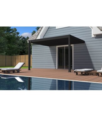 Tuindeco  Aluminium overkapping aanbouw 300 x 400 cm | Toronto