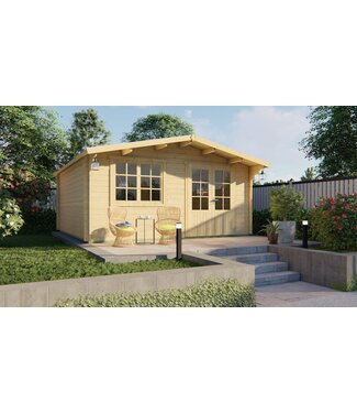 Tuindeco  Vuren tuinhuis onbehandeld Salamanca 34 mm