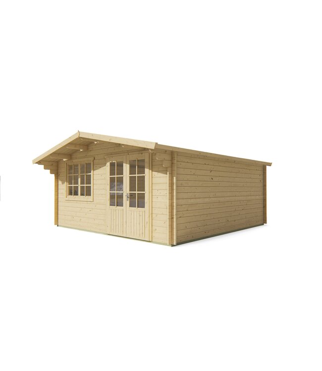 Tuindeco  Vuren tuinhuis onbehandeld Salamanca 34 mm