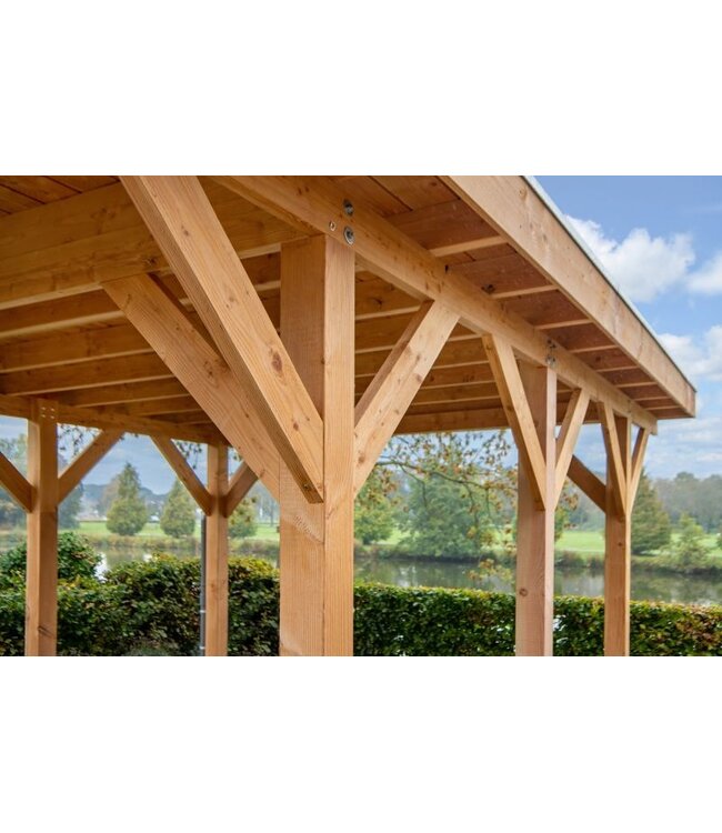 Tuindeco  Doe-Het-Zelf Carport Lemmer Douglas 450 x 600 cm